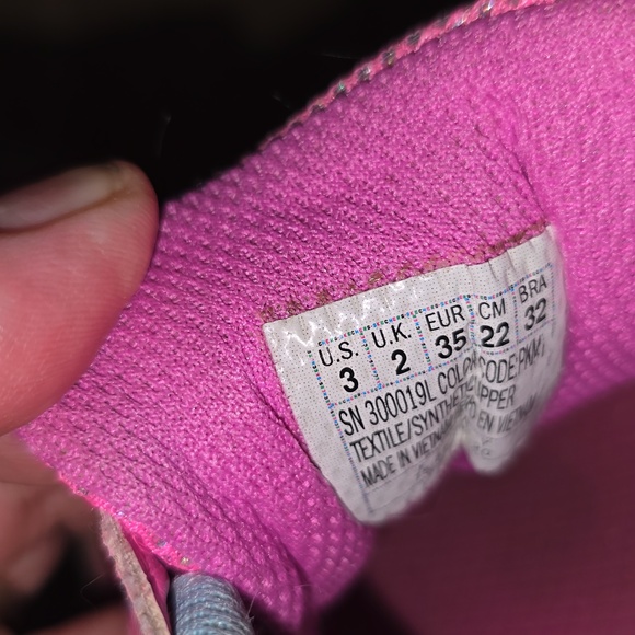 Girls Sketchers size 3 - Picture 6 of 6